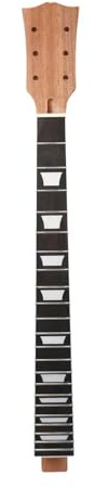 KIXZSAZ Optimierter Gitarrenhals, Gitarrenkorpus Rohling mit 7 mm Bunddraht und 42 mm Sattelbreite. Geeignet für alle Spielstärken. Gitarrenhals, Gitarrenkorpus Rohling, 22