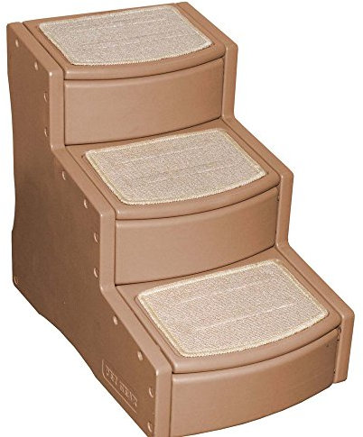 Pet Gear 3 Step Stairs - Tan