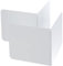 Alco-Albert 4302-10 Lot de 2 serre-livres en métal 130 x 140 x 140 mm (Blanc) (Import Allemagne)