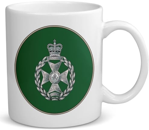 Badges On Mugs Royal Green Jackets - Personalised Mug