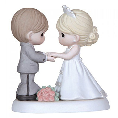 Precious Moments Wedding Figurine | from This Day Forward Bisque Porcelain Figurine | Wedding Gift | Newly Weds | Bride & Groom | Bridal Shower Gift