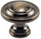 Prime-Line N 7370 Bi-Fold Door Knob – Wide Base, Large Diameter Door Knob for Easy Gripping, Replace Old or Unsightly Knobs, 1-11/16 in. Outside Diameter, Diecast, Antique Brass Plated (Single Pack)