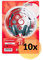Landré Ringbucheinlagen A5 kariert, 50 Blatt, 70 g/m² Papier, runde Ecken, gelocht, 10 Stück