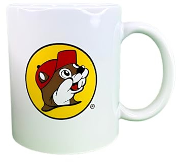 Buc-ees 12 Oz Ceramic Beaver Coffee Mug