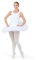 Capezio Damen 10391 Übungs-Tutu Für Erwachsene, Weiß, S EU