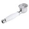 Retro Kupfer Handheld Shower Head Handbrause Brausekopf Duschkopf Silber