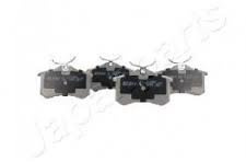 JAPANPARTS PP-0005AF Bremsbelagsatz Bremsbeläge Hinten Kompatibel mit FORD Fiesta Mk6 Schrägheck JA8, JR8