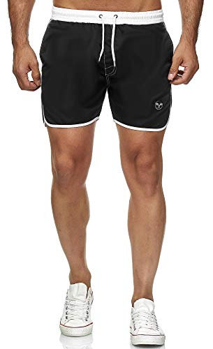 Kayhan Herren Badeshort Sport, Black M