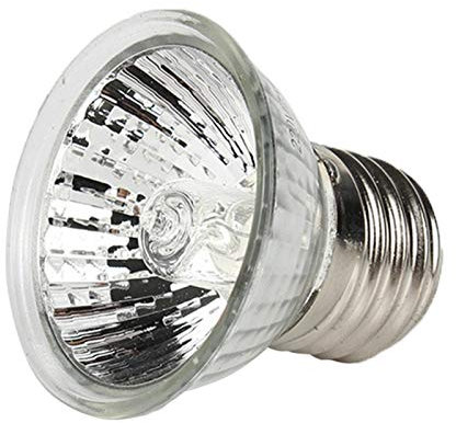 Ardentity UV Chauffage, Lampe Tortue Terrestre Chauffante Reptiles et Amphibiens pour Aquarium Éclairages 25/50/75W UVA UVB