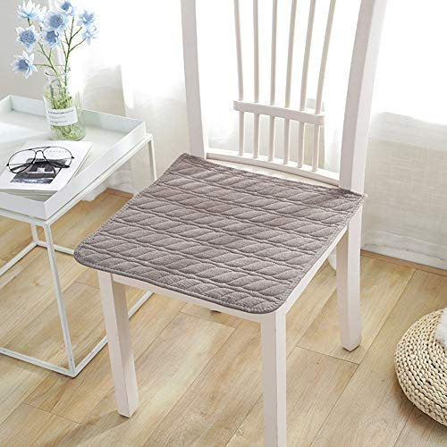 Stuhlauflage,Platz Plaid Stuhlkissen Dünnes Rutschfestes Auflage Sitzkissen für Bürostuhl Balkon Terrasse Innen Außenbereich,Sitzpolster für Gartenstuhl,Esszimmerstuhl,Tatami Bodenmatte K 50x50CM