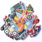 Harsgs Embroidered Car Patches, Cute Car and Vehicle Iron on/Sew on Patches Applique for Clothes, Dress, Hat, Jeans, Backpacks, DIY Accessories (Pack of 30)…