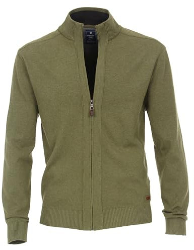 Redmond Strickjacke Uni 622 grün 4XL