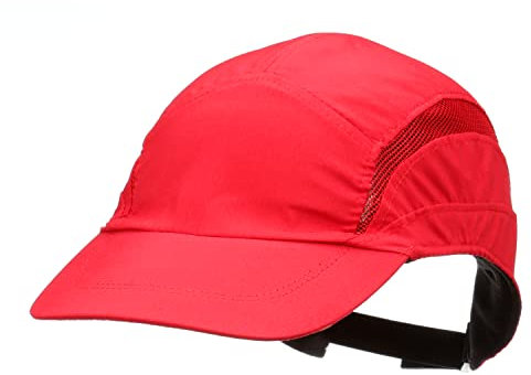3M™ First Base™ 3 Bump Cap 2030597, Classic, rosso, visiera standard, 70 mm