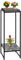 Mendler Table à Fleurs HWC-K71, étagère à Fleurs Table d'appoint étagère à Plantes, certifiée MVG MDF métal - Gris foncé, 101cm