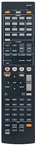 VINABTY Neu RAV494 ZF30350 ErsatzFernbedienung RAV494-ZF30350 Fernbedienung Ersatz für Yamaha AV Receiver RAV494 (ZF30350) RAV494 ZF30350 RAV494-ZF30350 Remote Controller