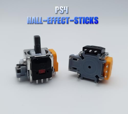 2x Joystick, Hall Effect Stick für Ps4 DualShock, ANTI Stickdrift für Controller/FTW Gaming