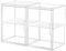 YHANEC 2er Set transparente Kunststoff-Handtaschen-Aufbewahrungs-Organizer für Schrank, Acryl-Vitrine für Handtasche und Geldbörse, Stapelbare, Ausstellung und Spielzeug-Organisation