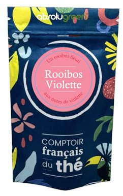 Rooibos Saveur Violette - Comptoir Français du Thé - Saveur violette - Maison Française - Pochette en vrac