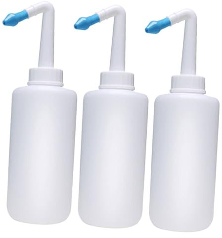 FRCOLOR 3 Piezas Enjuagador Nasal Para Irrigación y Lavado Nasal Unidades Botella Para Limpieza
