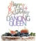 Happy Birthday Dancing Queen Cake Topper, Disco Dancing Queen Themed Birthday Party Decorations, Dancing Queen Themed Party Decorations Holographic
