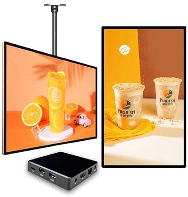 Lunzn Digital Signage Media Player Box sistema CMS Cloud libre convierte tu televisor en pantalla publicitaria… (YM06/2+16G)