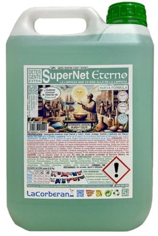 Detergente Lavadora Profesional - SuperNet Eterno - 5L