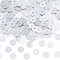 DICOSMETIC 100g Silber Pailletten 6mm Flache Runde Lose Pailletten Großpackung Runde Glitzer Mit Loch Für DIY Nähen Stickerei Ohrringe Bastelarbeiten