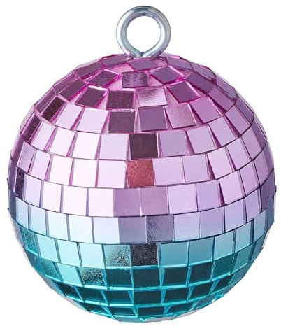 BUTLERS Weihnachtsbaumkugel Spiegel Kugel Ø8cm Christbaumschmuck | Discoball Discokugel zum Aufhängen & Weihnachtsdeko | Dekoration für Party, Weihnachten, Silvester