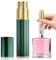 Perfume Atomiser, 5ml Perfume Travel Bottle, Refillable Perfume Bottle Mini Atomiser Spray Bottle Perfume Dispenser Perfume Refill Bottle fits Purse Handbag Pocket Luggage for Women and Men (Green)