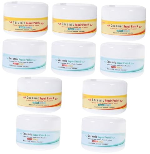 Uonlytech 4 Sets Keramik Reparaturset Wannen Reparaturset Für Arbeitsplatten Fiberglas Reparaturset Reparaturset Für Keramik Badewannenreparatur Nachbearbeitungsset Für Duschwannen