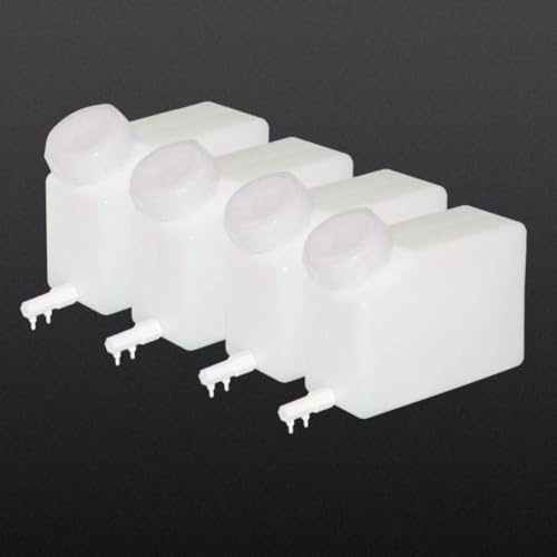 ForgeCore 220 ml 1,5 l Tank nachfüllbare Tintenpatrone Bulk Ink Ciss System kompatibel mit Druckerzubehör Roland Mimaki Mutoh Eco Solvent Drucker JV33 JV5 JV3 TS3(Tank 4PC)