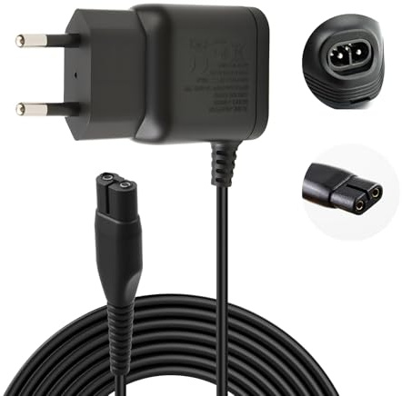 4,3V Chargeur Rasoir pour Philips Norelco OneBlade QP2520 QP2620 QP2510 | MG3720 MG3730 MG5720 BT3208 BT3206 Shaver Cordon d'alimentation A00390 Rasoir Électrique Cable Chargeur TondeuseRasoirs élect