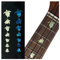 Inlay Sticker Griffbrett Position Marker für Ukulelen - Honu/Sea Turtles (2 Farben) -