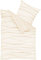 Kaeppel Mako Satin Bettwäsche Essential Motion Größe 155x220+80x80 cm Farbe Creme