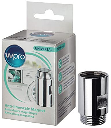 Wpro MWC014 ORIGINAL Kalkschutz Magnetischer Wasserentkalker Anti Kalk Magnet 3/4 Anschluss Zulaufschlauch Spülmaschine Waschmaschine auch Whirlpool Bauknecht 484000008410