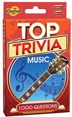 Cheatwell Games Top Trivia-Music, Multicolor Age 14+