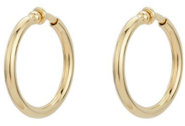 Traveller Ohrclip Creolen - Damen - Ø 33mm - 22kt vergoldet - 155050