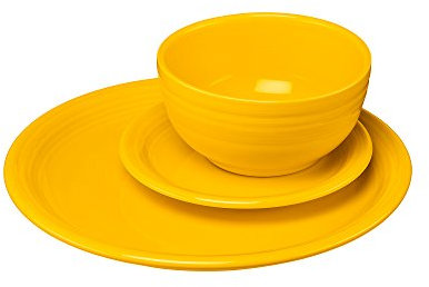 Fiesta 3-tlg. Bistro Set Einheitsgröße Daffodil