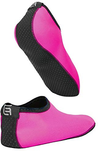 Wassersocken für Frauen - Extra Komfort - Schützt vor Sand, Kalt-/Warmwasser, UV, Felsen/Kieselsteine - Easy Fit Schuhe - Yoga, Strand, Pool, Volleyball