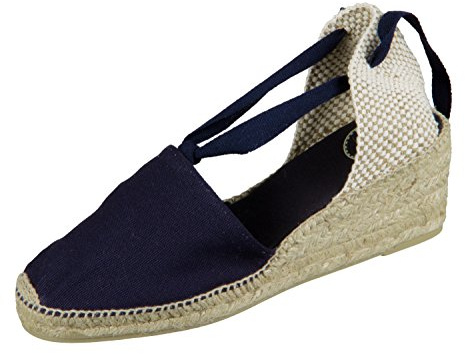 Toni Pons Valencia - Vegane Keil-Espadrille für Damen Baumwoll-Canvas.