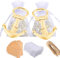 Awtlife 30 Pezzi apribottiglie con Ancora Oro Baby Shower con Borsa Regali per Ospiti bomboniere