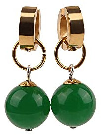 Pidak Shop Cosplay Ohrringe aus grüner Fusion