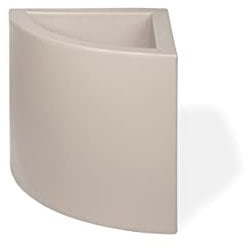 Kloris Portavaso angolare MOD. Link polietilene 45x45 cm Altezza 45 cm Tutta capienza. Alta qualità Made in Italy-