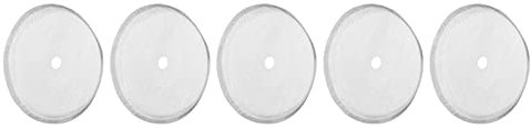 5 Filtros de Malla de Acero Inoxidable 80 Sn de Repuesto para Cafetera de Prensa Francesa de 350 ml.