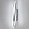 Comely LED Wandleuchte Innen, Moderne Wandleuchten 14W 1575LM, Aluminium Beleuchtung Wandlampe für Wohnzimmer, Schlafzimmer, Treppenhaus, 6500K kaltweißes Licht, Silber, 41cm