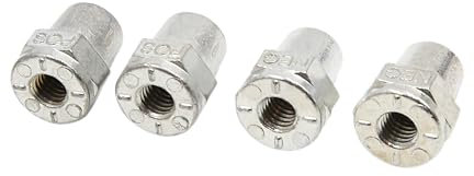 A ABSOPRO 8mm Positive Negative Battery Post Terminal Adapters(Set of 4)