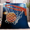 YBRAVO Fleecedecke 150x200 cm Basketball Kuscheldecke Flauschig Decke Flanell Fleecedecke Sofadecke Weich Deckeldecke Wohndecke für Bett Sofa Zimmer deko