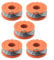 EpheyFIF Strimmer Spool for Spear and for Jackson 18v S1825CT 36v S3630CT, S3630CT2 N0F-GT-250/18-D Grass Strimmer Spool & Line Strimmer Trimmer - Pack of 5