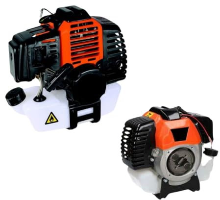 A.M.C. Motore di Ricambio 52 cc per Decespugliatore Rasaerba Tosaerba Potatore e 4 in 1