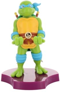 Exquisite Gaming Holdems - Teenage Mutant Ninja Turtles - Mini Cable Guys - Leonardo Phone Stand and Device Holder (TMNT)